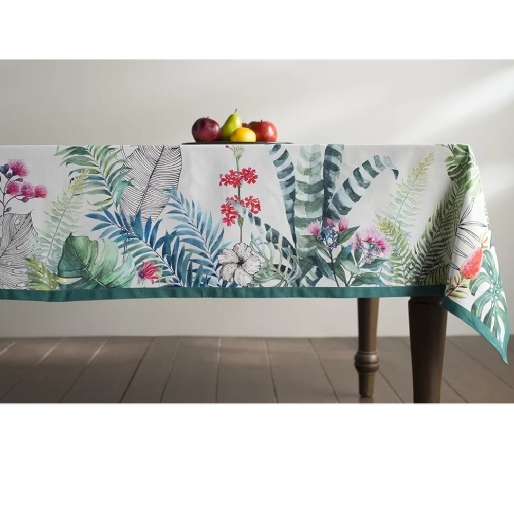 Maison d'Hermine Tropique 100% cotton tablecloth